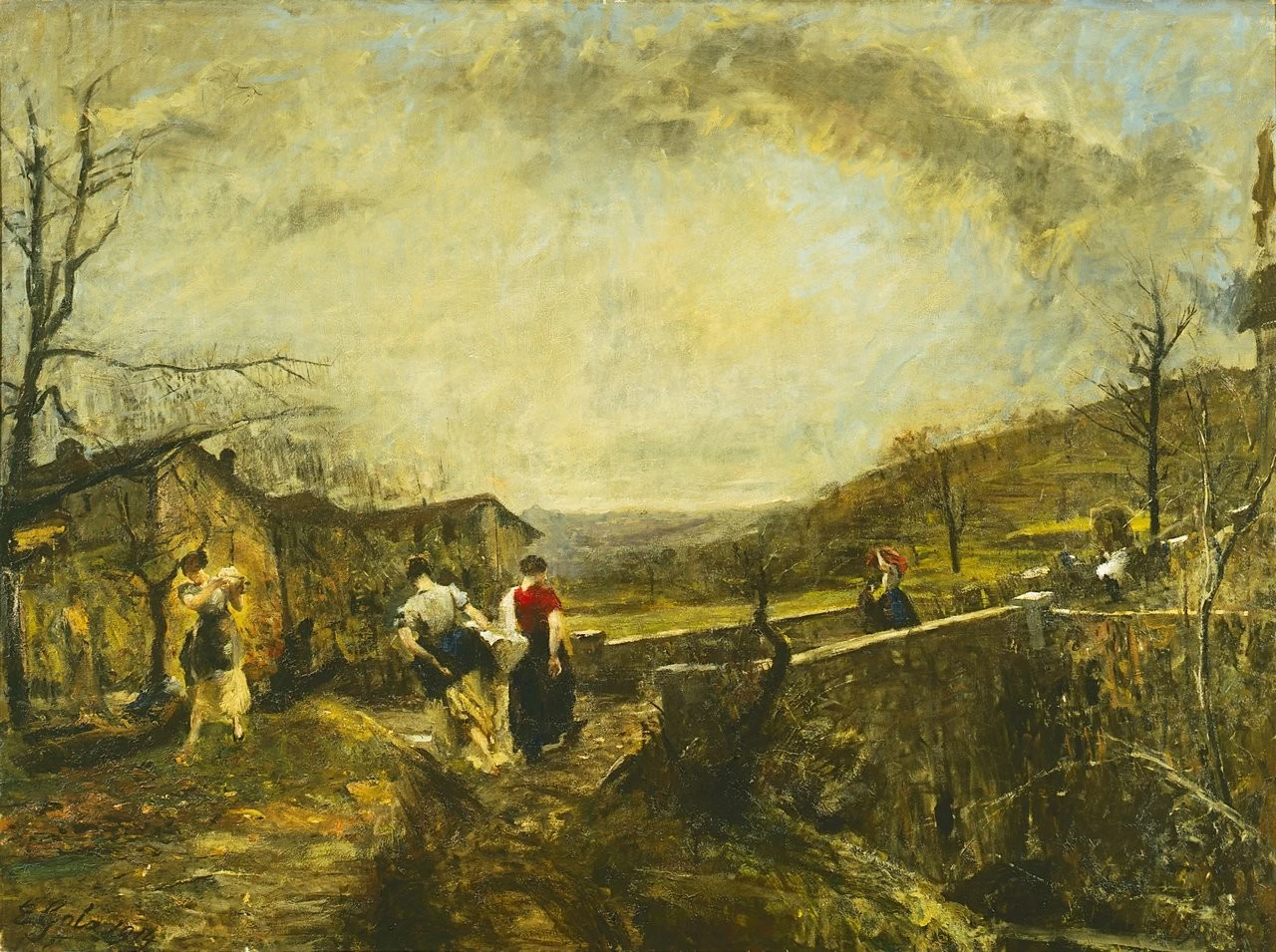 Presso il ponticello a Mondonico, 1914 - Gallerie d’Italia, Piazza Scala, Milano